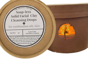 Soapless Facial Clay Cleansing Drops