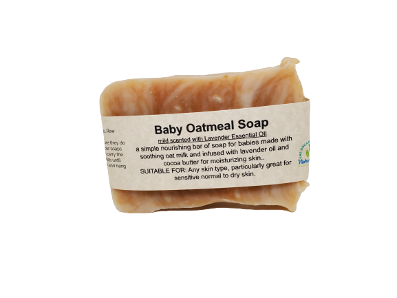 Baby Oatmeal Soap | Mild Scented with Lavender Essential Oil