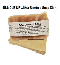 Load image into Gallery viewer, Baby Oatmeal Soap | Mild Scented with Lavender Essential Oil
